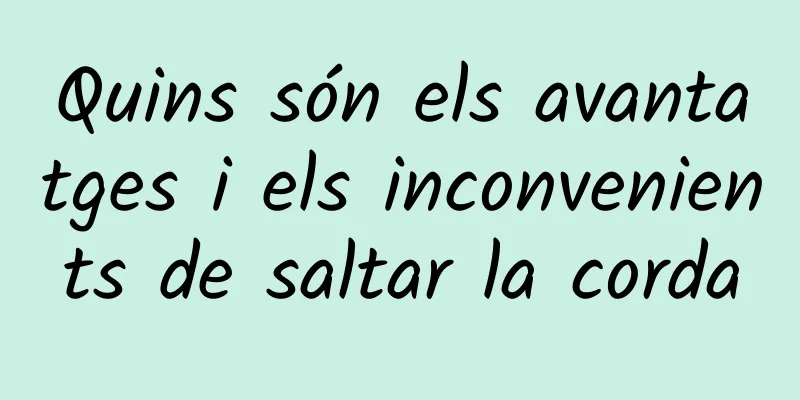 Quins són els avantatges i els inconvenients de saltar la corda