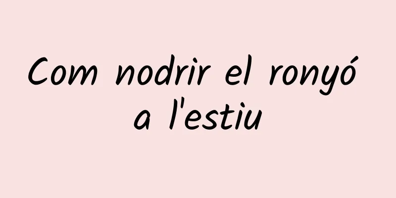 Com nodrir el ronyó a l'estiu