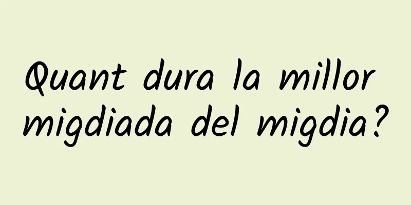Quant dura la millor migdiada del migdia?