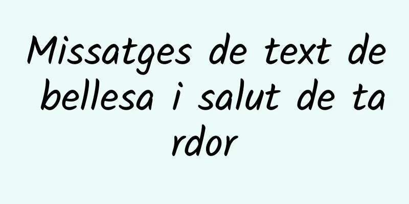 Missatges de text de bellesa i salut de tardor