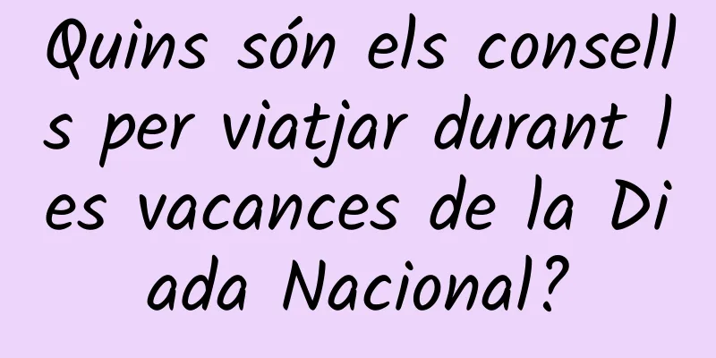 Quins són els consells per viatjar durant les vacances de la Diada Nacional?