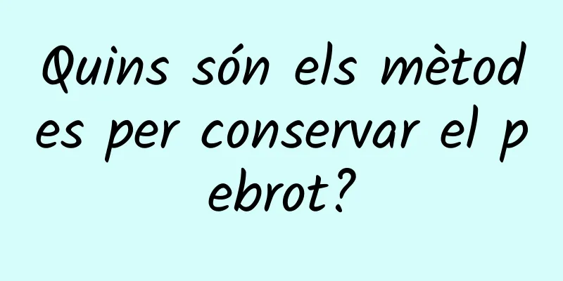 Quins són els mètodes per conservar el pebrot?