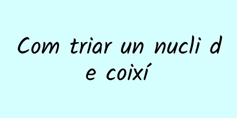 Com triar un nucli de coixí