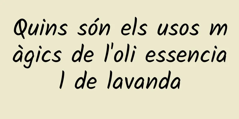 Quins són els usos màgics de l'oli essencial de lavanda