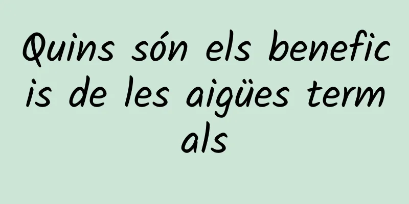 Quins són els beneficis de les aigües termals