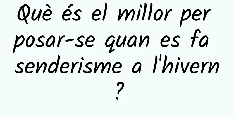Què és el millor per posar-se quan es fa senderisme a l'hivern?