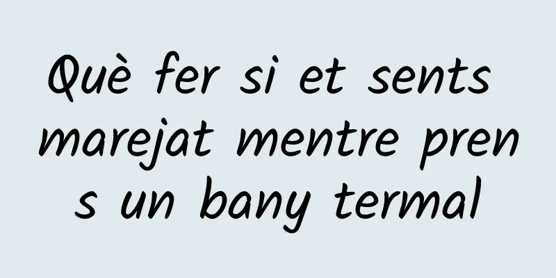 Què fer si et sents marejat mentre prens un bany termal