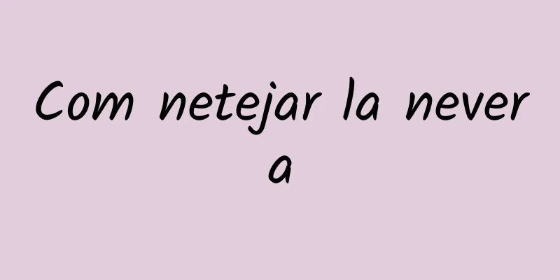 Com netejar la nevera