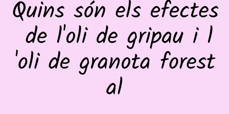 Quins són els efectes de l'oli de gripau i l'oli de granota forestal