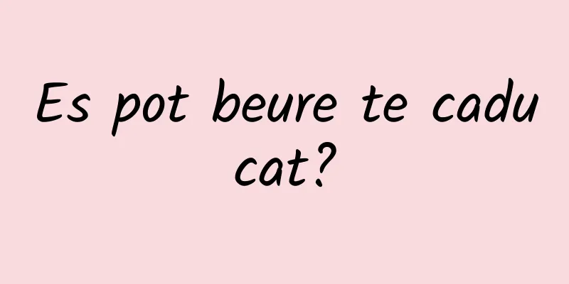 Es pot beure te caducat?