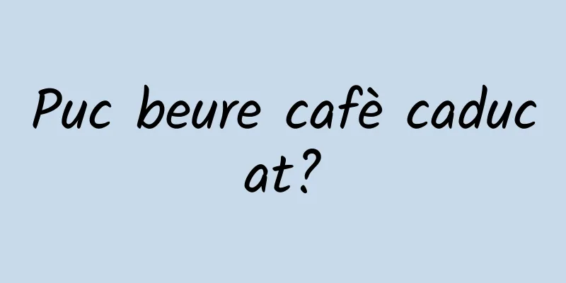 Puc beure cafè caducat?