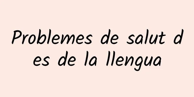 Problemes de salut des de la llengua