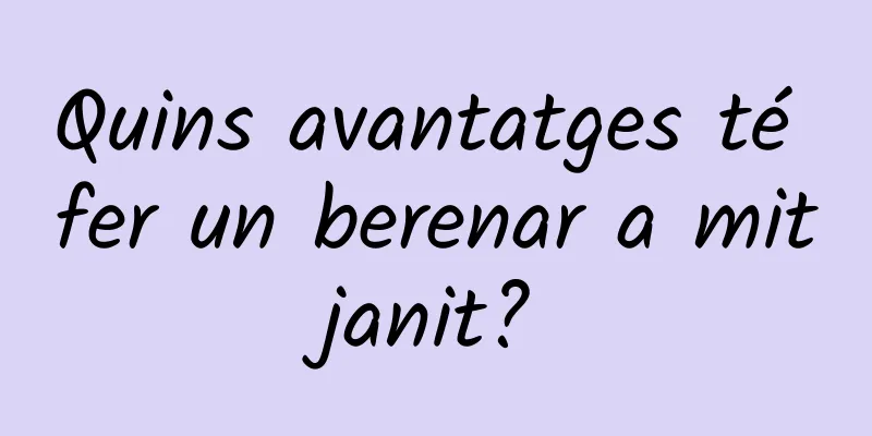 Quins avantatges té fer un berenar a mitjanit?