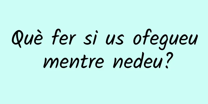 Què fer si us ofegueu mentre nedeu?