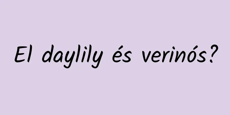 El daylily és verinós?