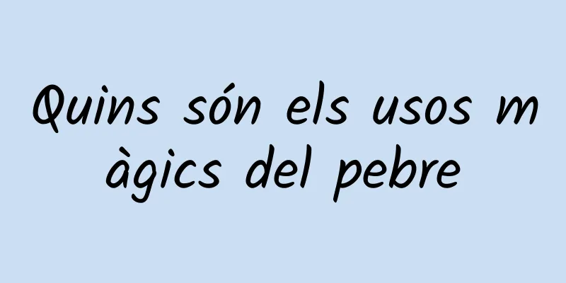 Quins són els usos màgics del pebre
