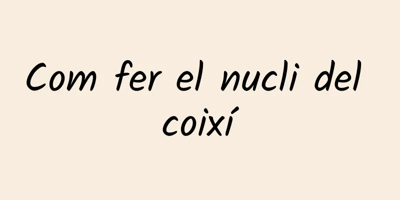 Com fer el nucli del coixí