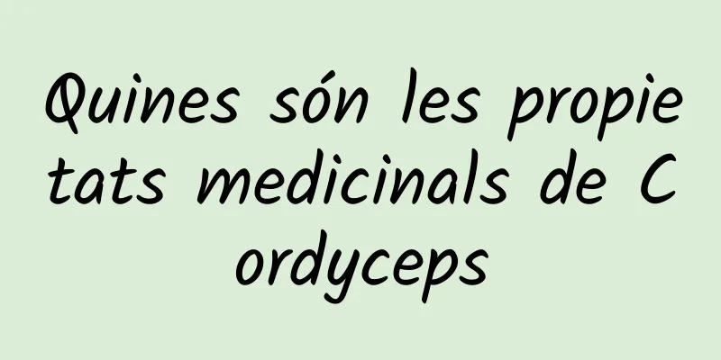 Quines són les propietats medicinals de Cordyceps