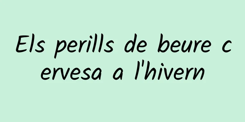 Els perills de beure cervesa a l'hivern