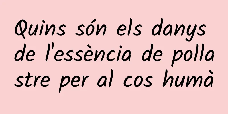Quins són els danys de l'essència de pollastre per al cos humà