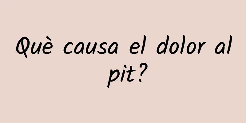 Què causa el dolor al pit?