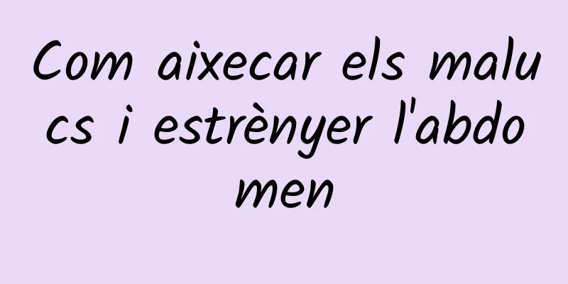 Com aixecar els malucs i estrènyer l'abdomen