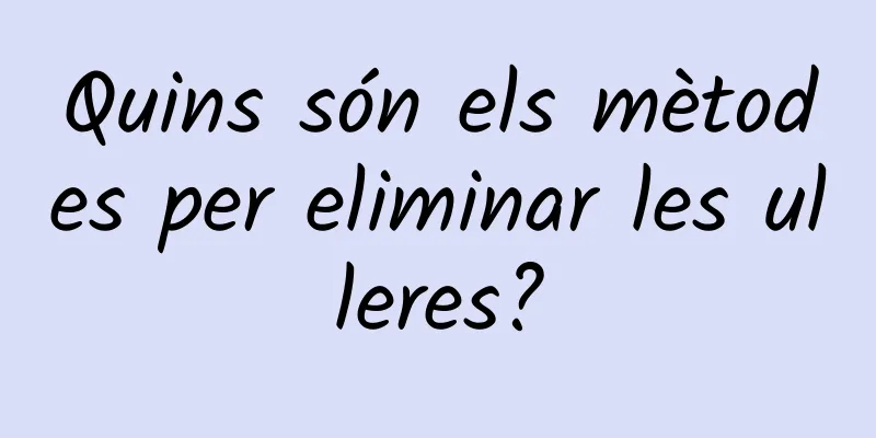 Quins són els mètodes per eliminar les ulleres?