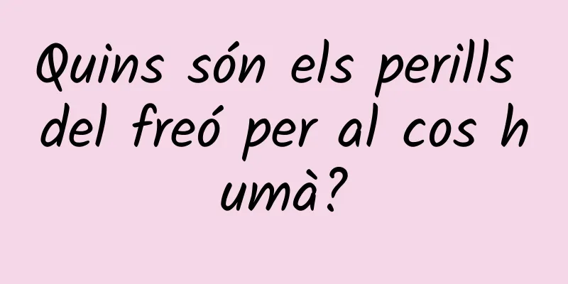 Quins són els perills del freó per al cos humà?