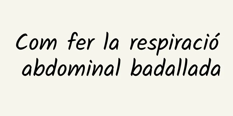 Com fer la respiració abdominal badallada