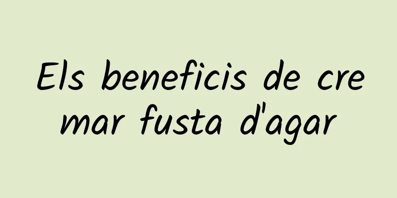 Els beneficis de cremar fusta d'agar