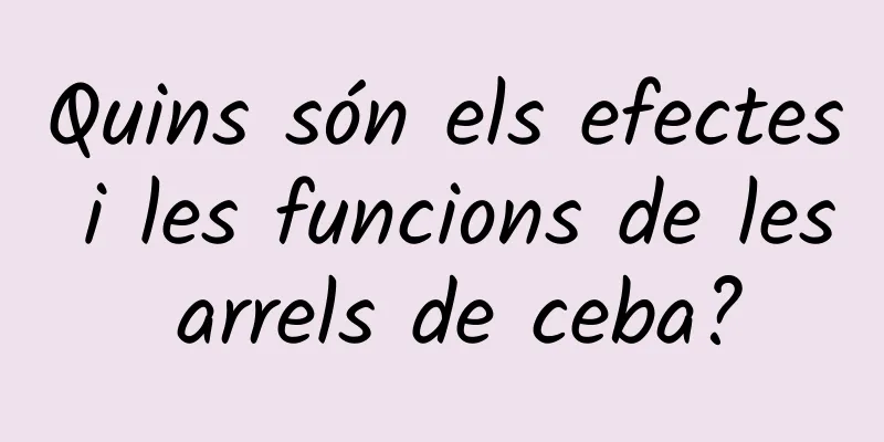 Quins són els efectes i les funcions de les arrels de ceba?