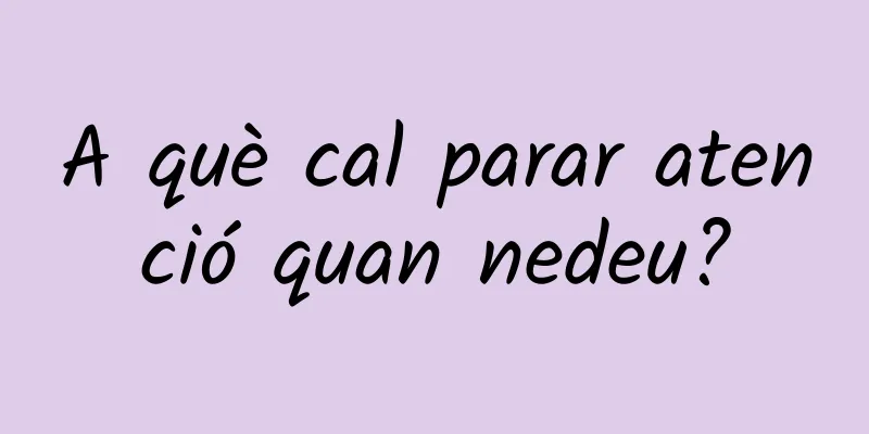 A què cal parar atenció quan nedeu?