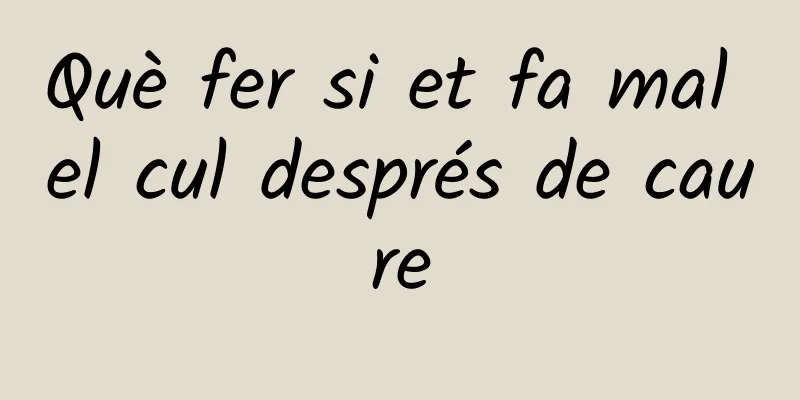 Què fer si et fa mal el cul després de caure