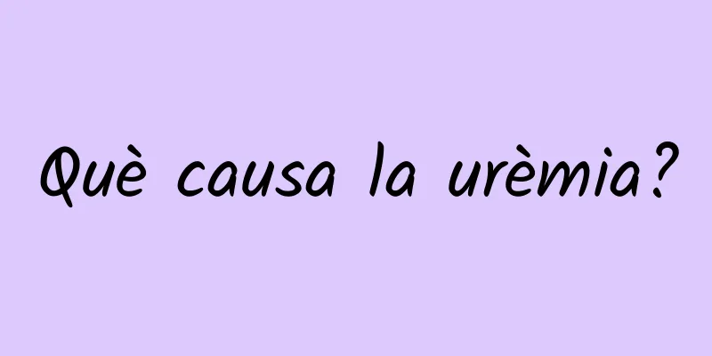 Què causa la urèmia?