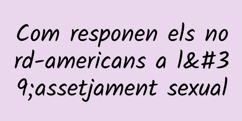 Com responen els nord-americans a l'assetjament sexual