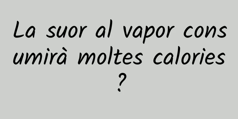 La suor al vapor consumirà moltes calories?