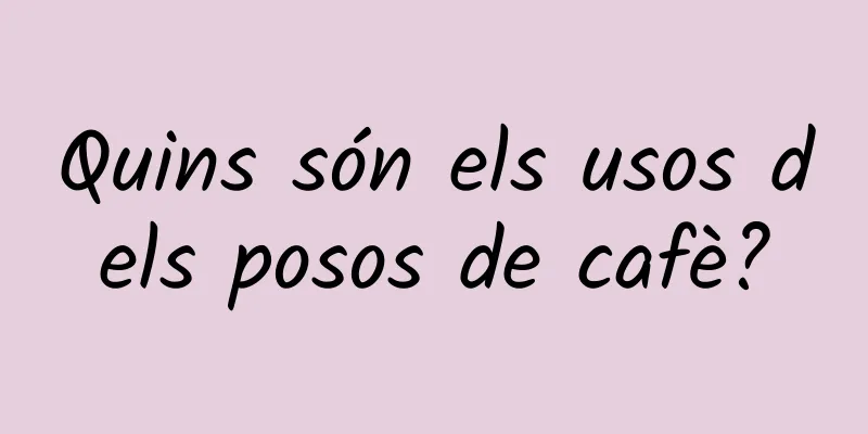 Quins són els usos dels posos de cafè?