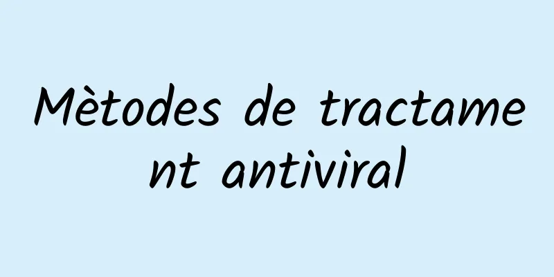 Mètodes de tractament antiviral
