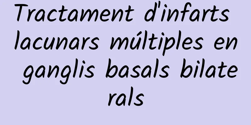 Tractament d'infarts lacunars múltiples en ganglis basals bilaterals