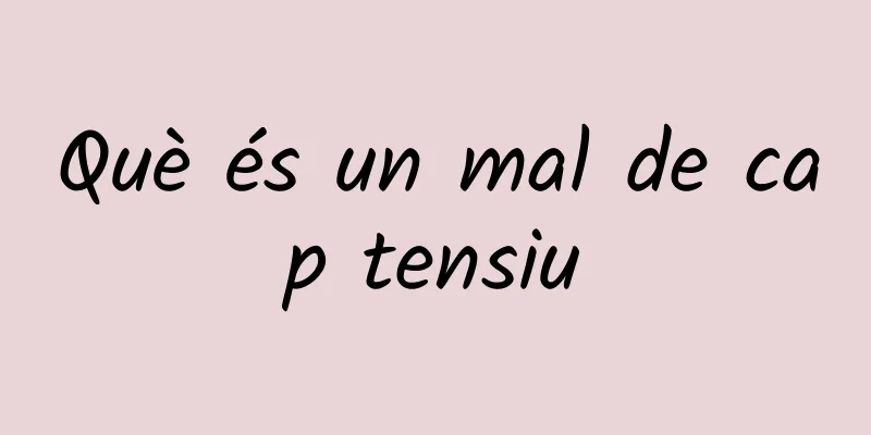 Què és un mal de cap tensiu