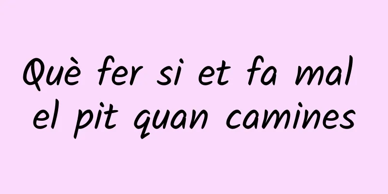 Què fer si et fa mal el pit quan camines