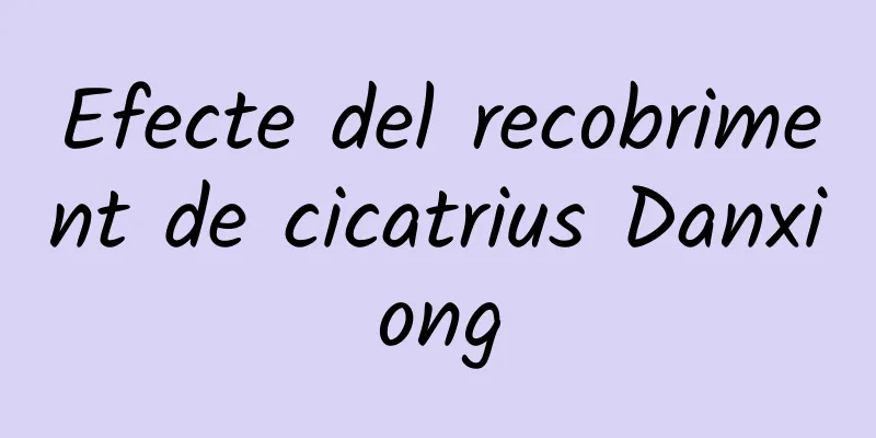 Efecte del recobriment de cicatrius Danxiong