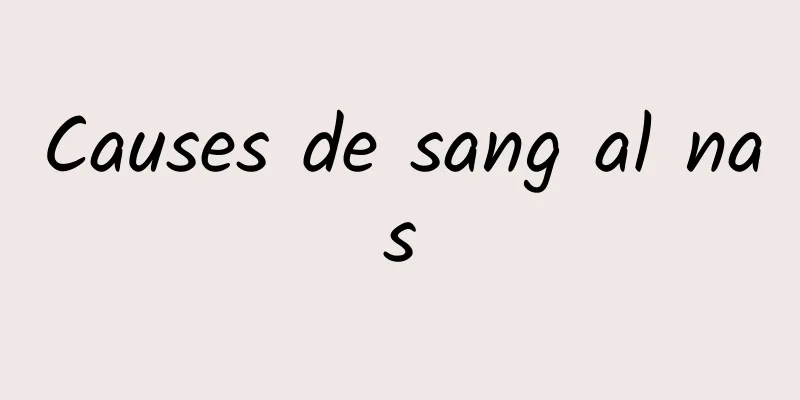 Causes de sang al nas