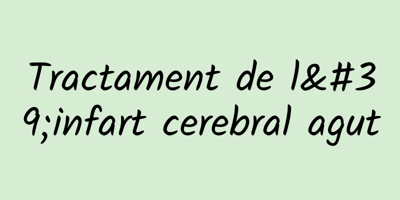 Tractament de l'infart cerebral agut