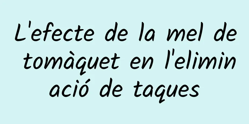 L'efecte de la mel de tomàquet en l'eliminació de taques