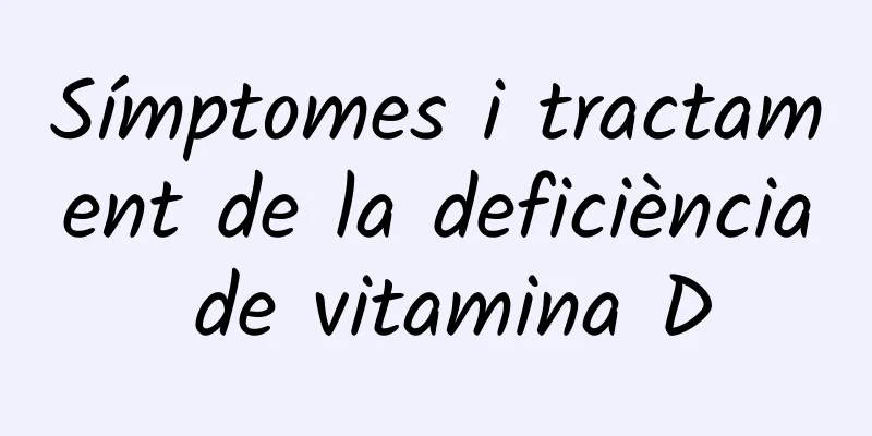 Símptomes i tractament de la deficiència de vitamina D