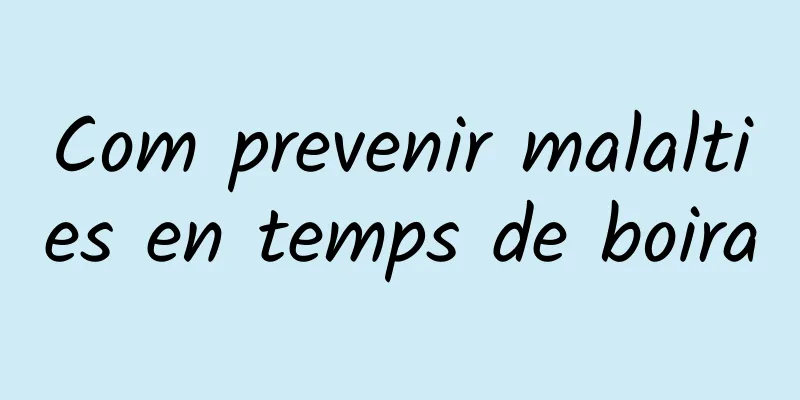 Com prevenir malalties en temps de boira
