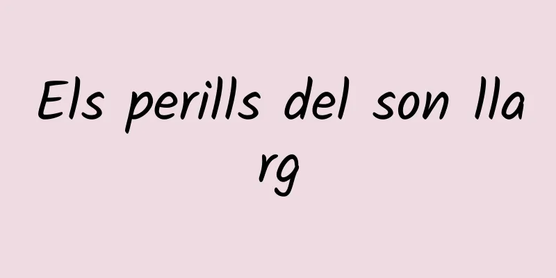 Els perills del son llarg