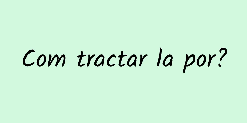 Com tractar la por?