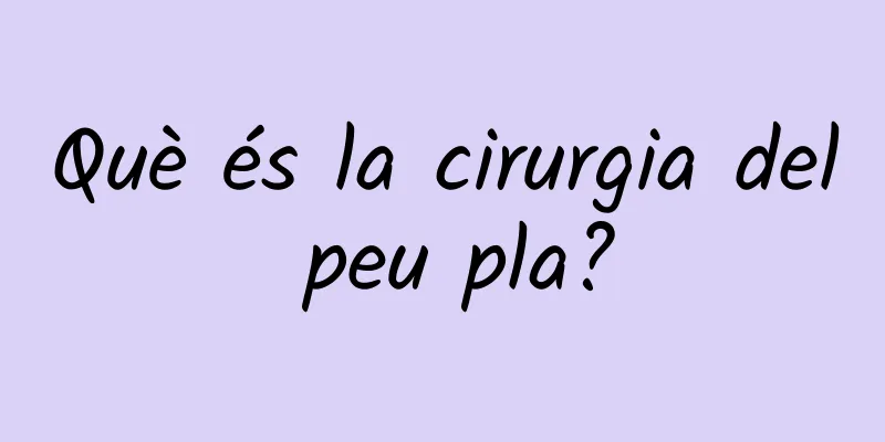 Què és la cirurgia del peu pla?
